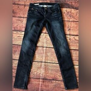 Decree Dark Blue Skinny Jeans